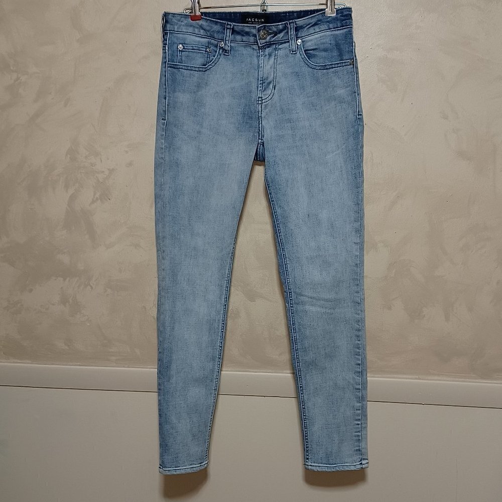 PACSUN L.A. SKINNY JEANS SIZE 29 X 30  LIKE NEW